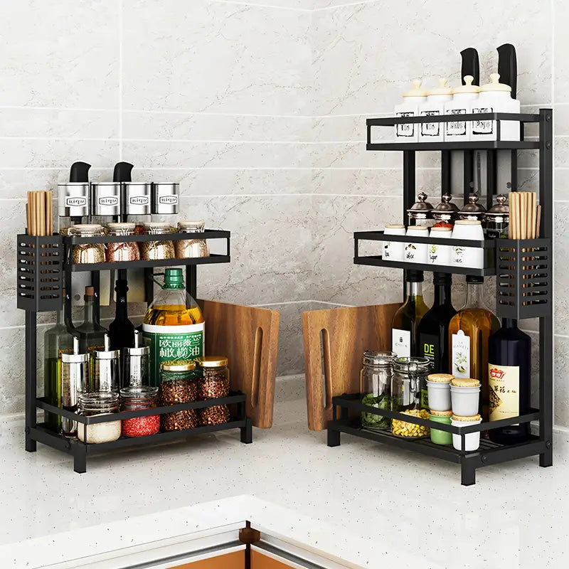 2-layer Multifunctional Detachable Storage Rack