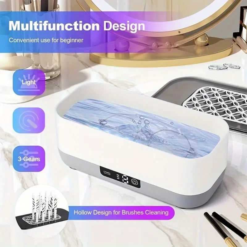 Home cleaning artifact! High Frequency Vibration Multipurpose Sonic Technology Cleaning
