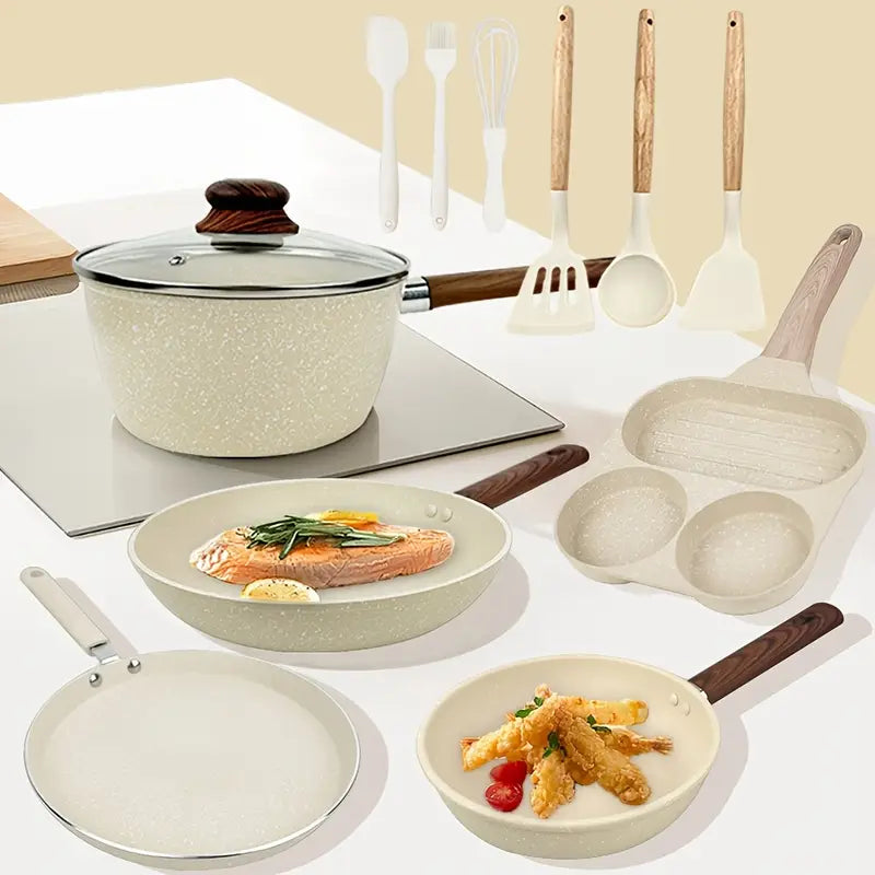 12pcs High-Quality Non-Stick Cookware Set