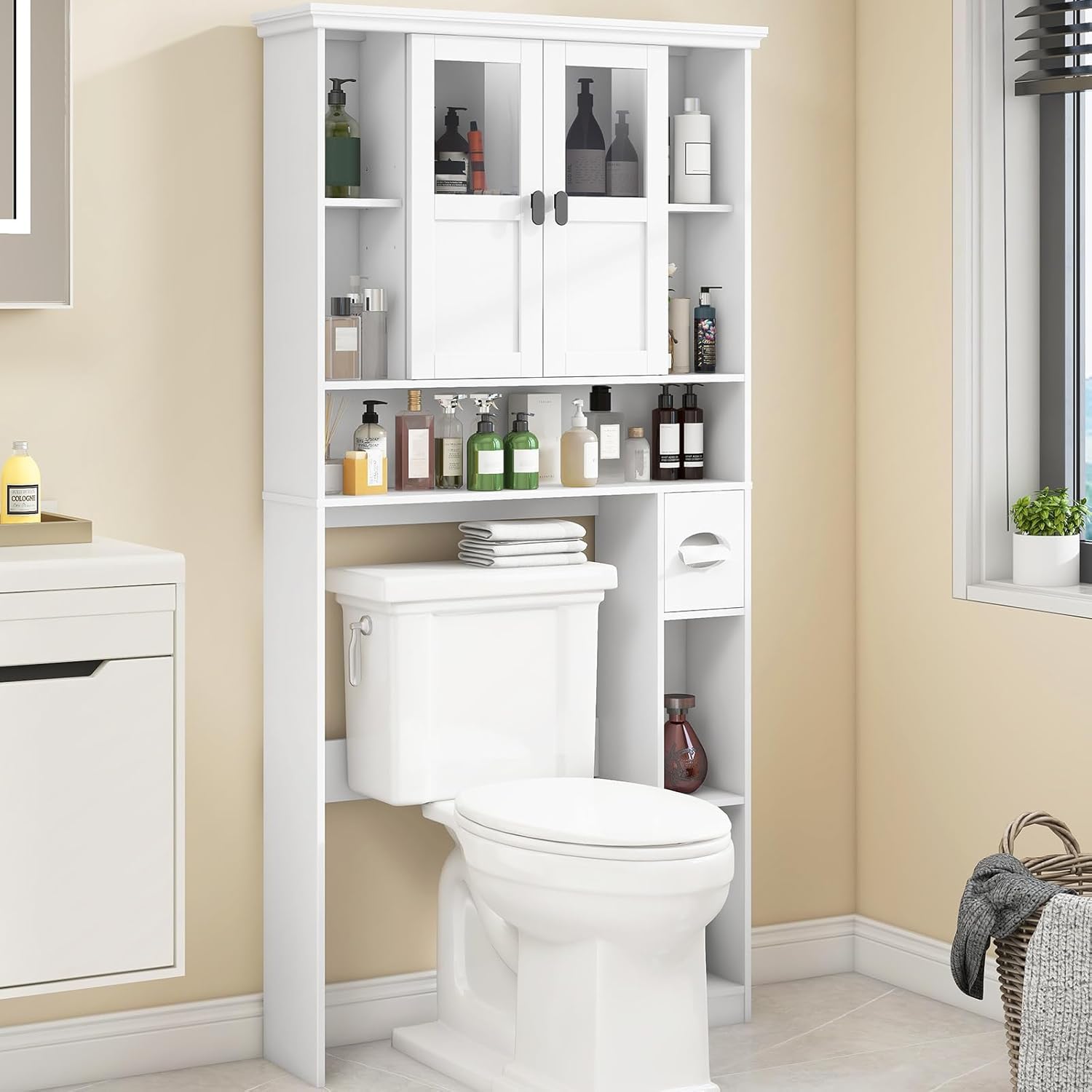 Fabsz Over the Toilet Storage Cabinet