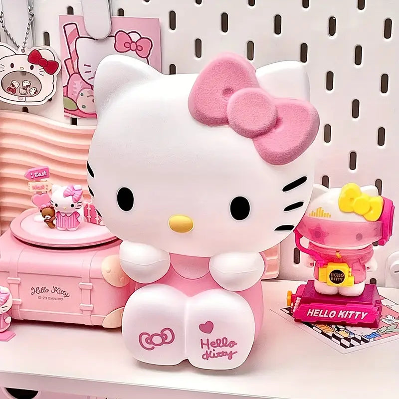 Sanrio Hellokitty Night Light Cute Style Soft Touch Hand Tap