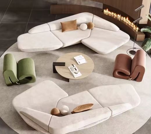 Modern European Sofa Design Leisure Light Luxury