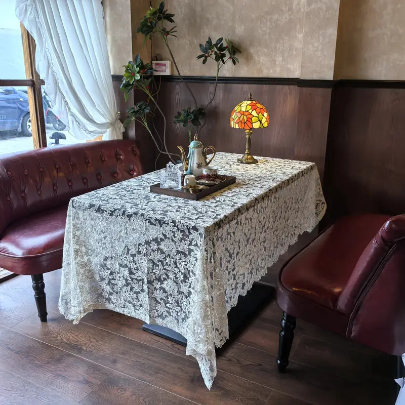 Elegant Lace Tablecloth