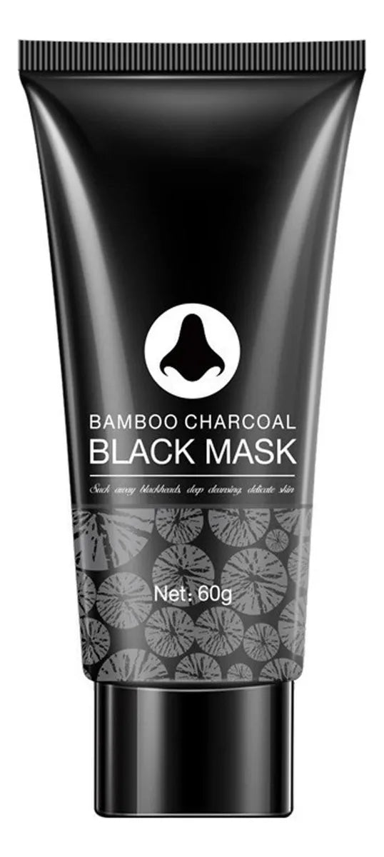 Charcoal Peel Off Face Mask With Brush Cleansing Facial