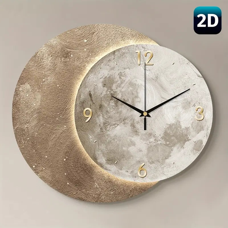 Silent Wooden Clock