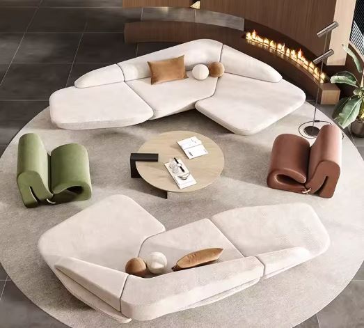 Modern European Sofa Design Leisure Light Luxury
