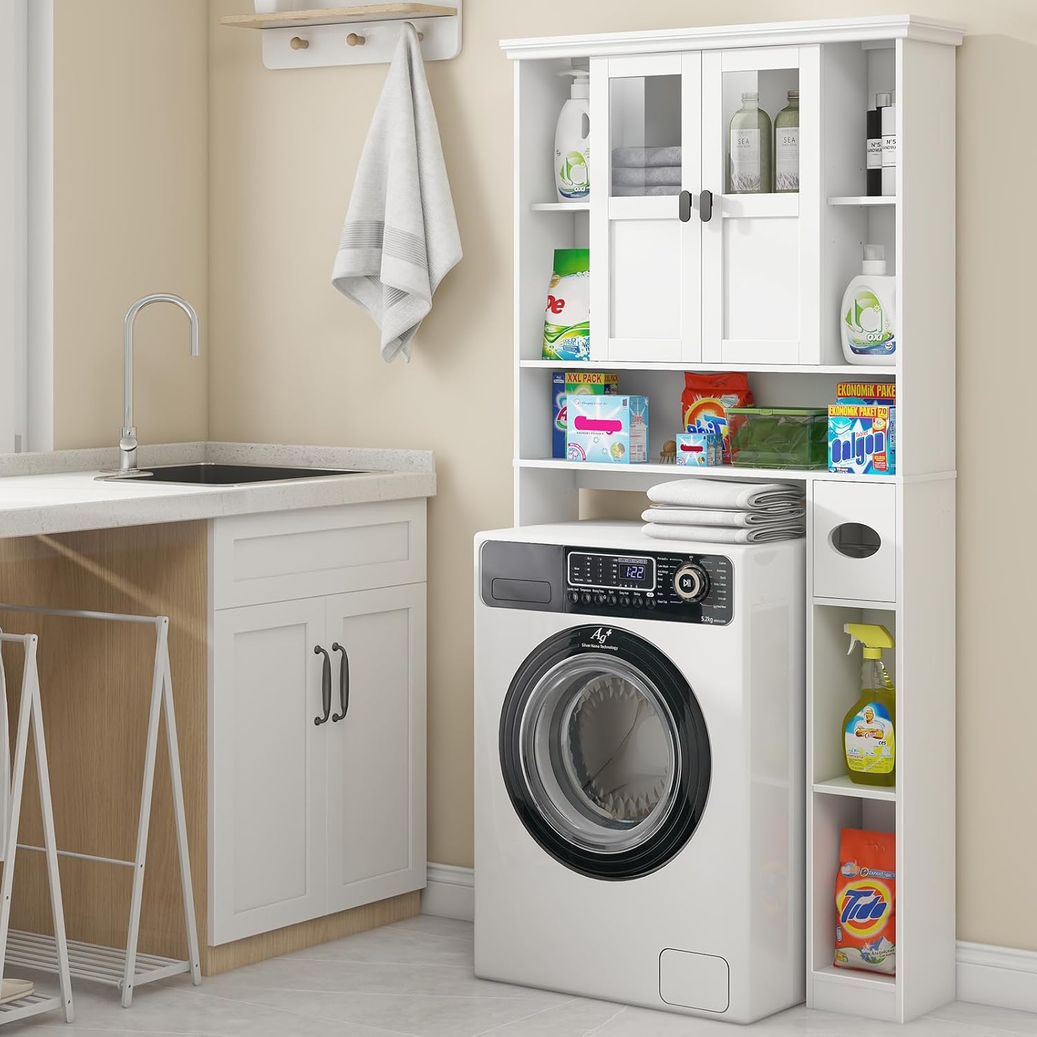 Fabsz Over the Toilet Storage Cabinet