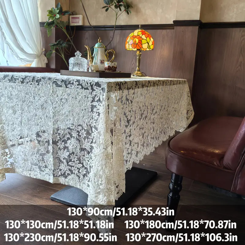Elegant Lace Tablecloth