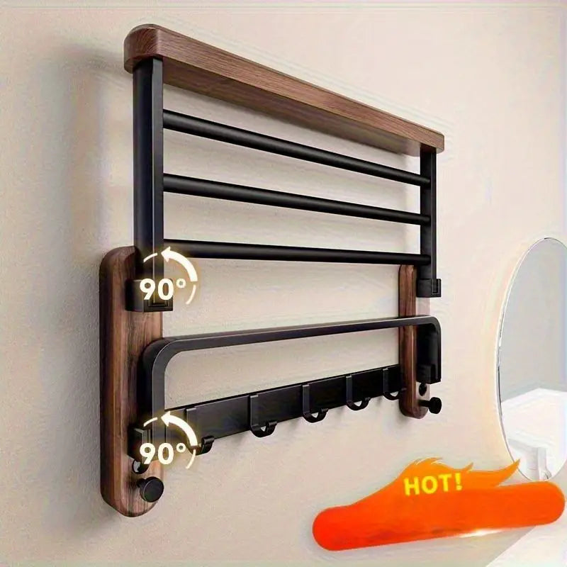 Vintage Towel Rack