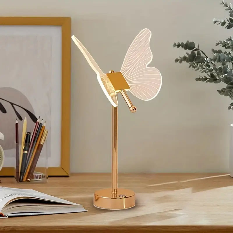 Chic Butterfly Table Lamp - USB Powered