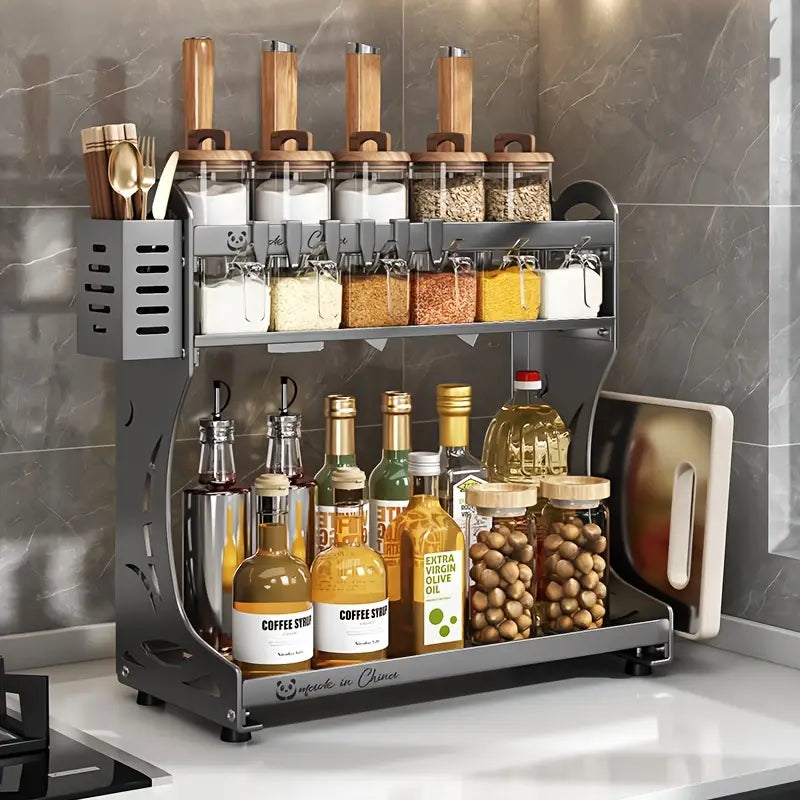 Stainless Steel Kitchen Organizer 2-3 Tier 46cm
