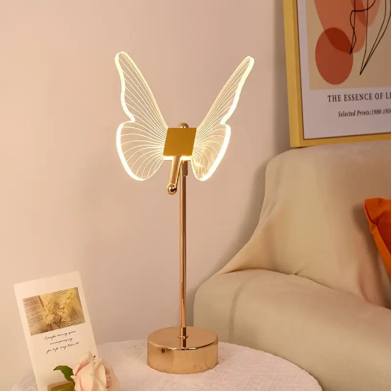 Chic Butterfly Table Lamp - USB Powered