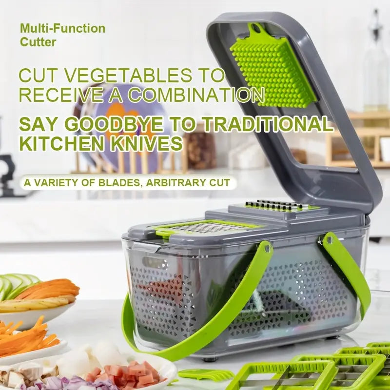22pcs Upgraded Fruit and Vegetable Slicer Set