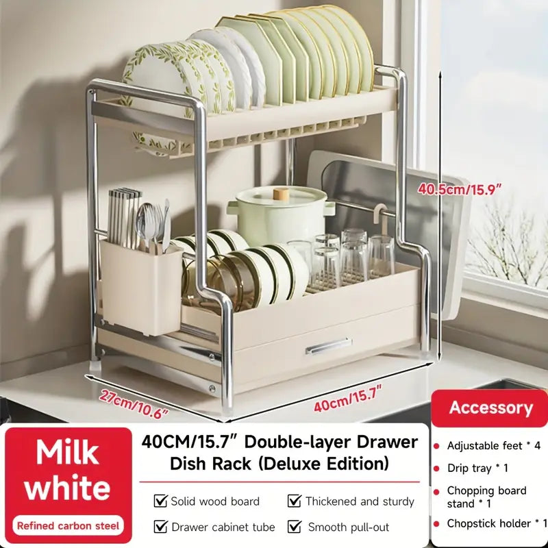 Multi-Functional Dish Rack for The Kitchen