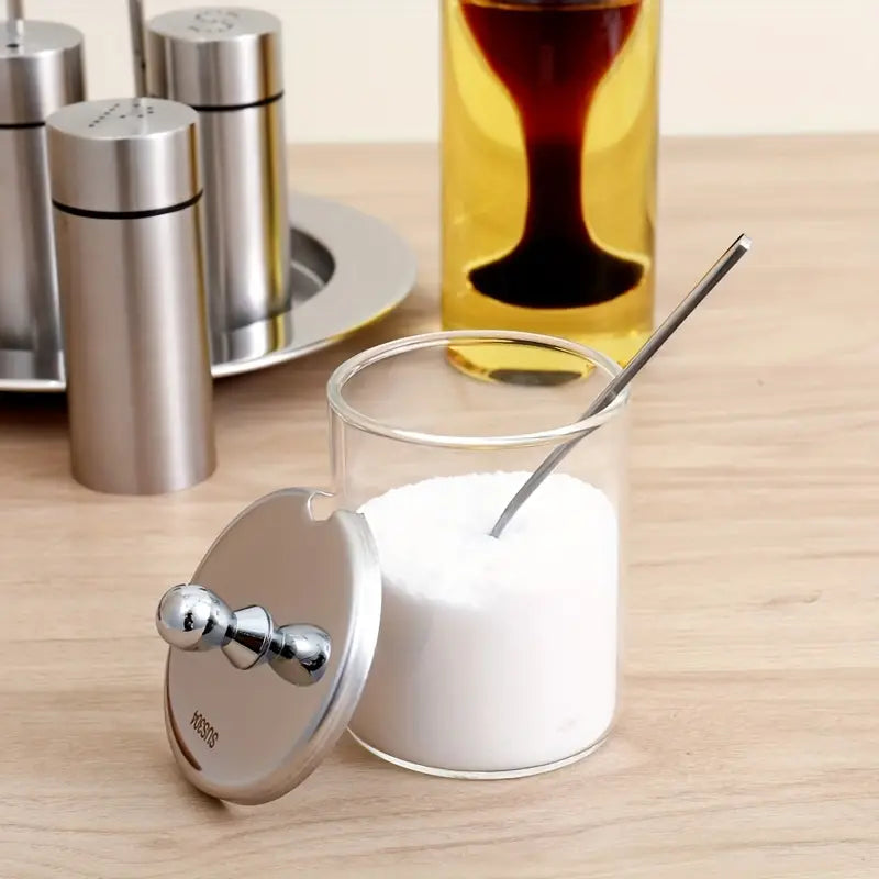 5pcs Spice Jar Set with Base