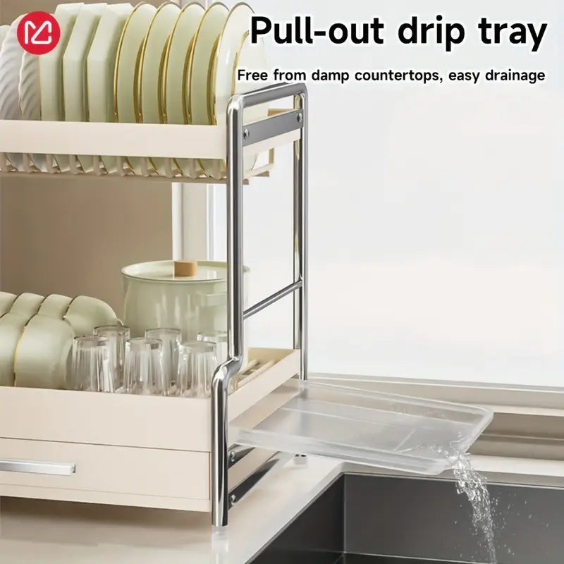Multi-Functional Dish Rack for The Kitchen