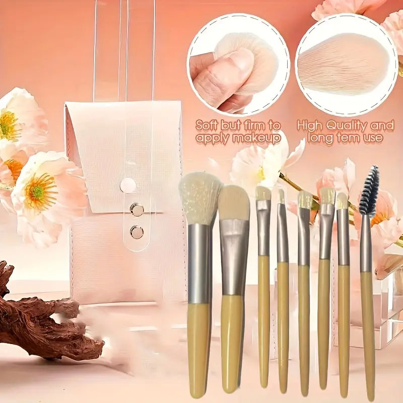 12pcs Custom Travel Makeup Brush Set