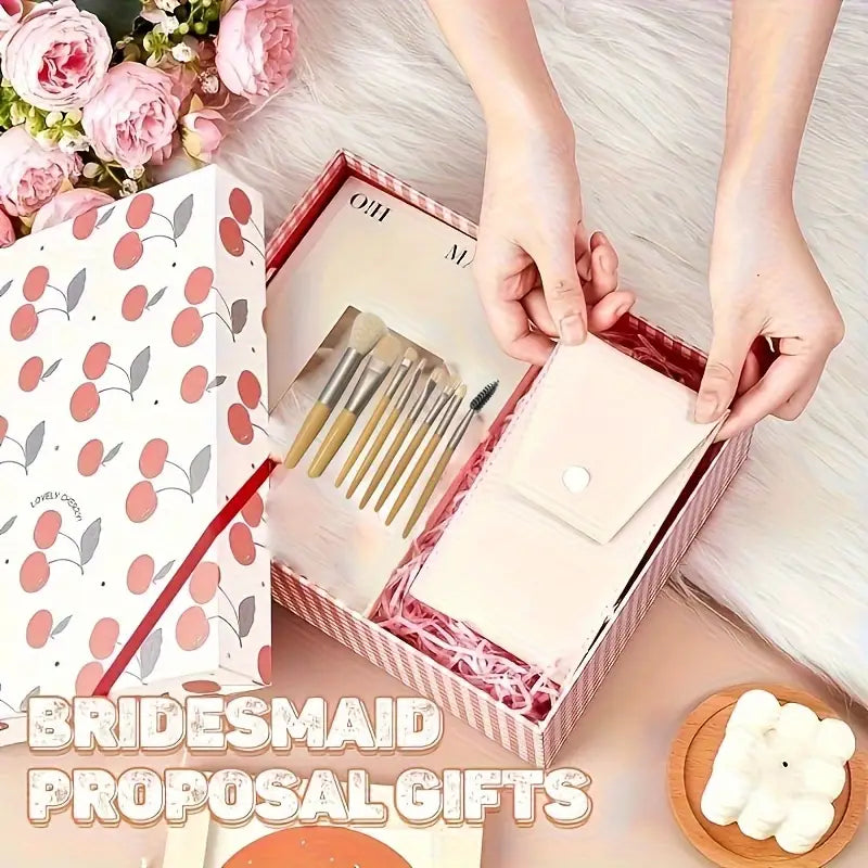 12pcs Custom Travel Makeup Brush Set