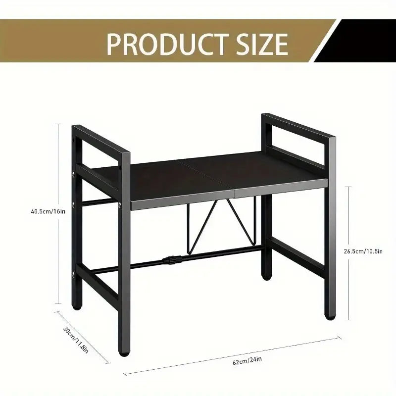 Expandable Microwave Rack