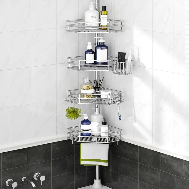Corner Shower Caddy Tension Pole