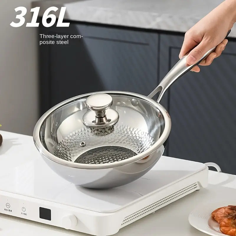 Cupid Non-Stick Stainless Steel Frying Pan