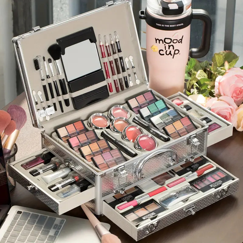 Silvery Multi-Function Makeup Set-48 Colors