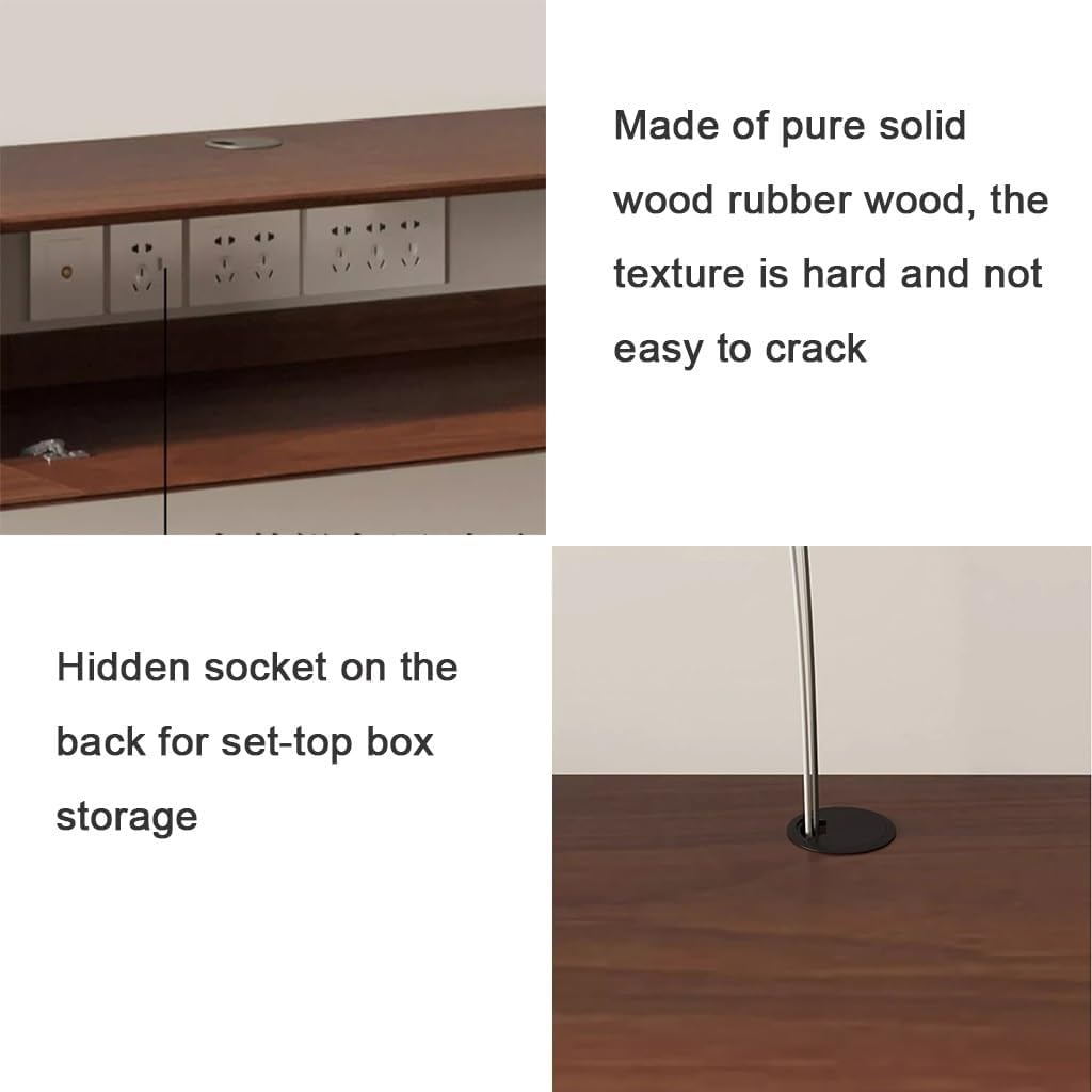 Floating TV Stand Floating Shelves with 4 Doors