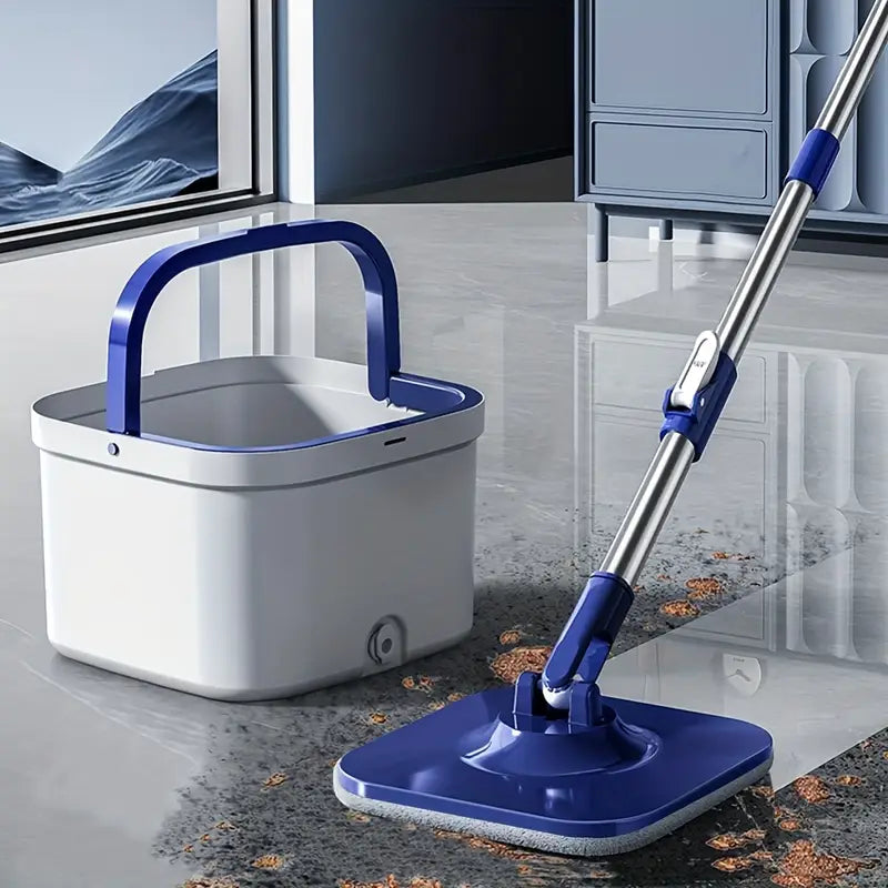 A Set of Rotating Mop Bucket System with a Self-Separating