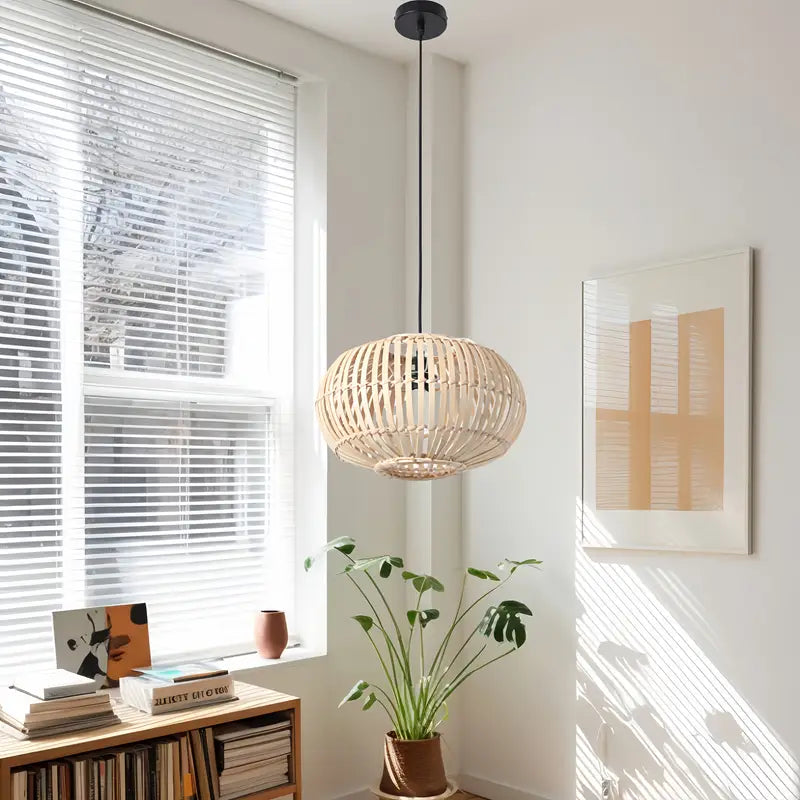 Bohemian Handmade Bamboo Chandelier