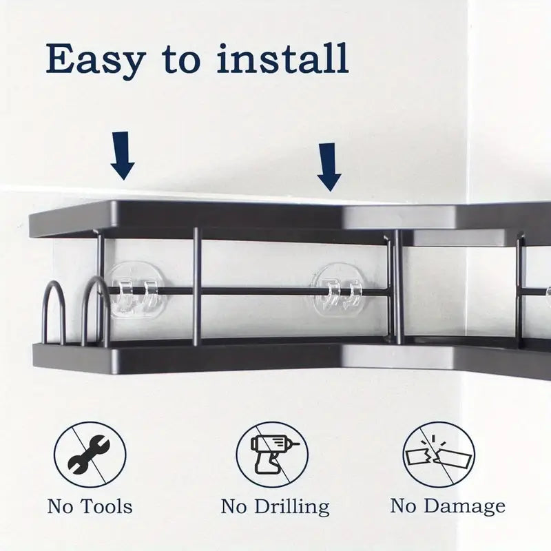 2-Pack Stainless Steel Shower Caddy