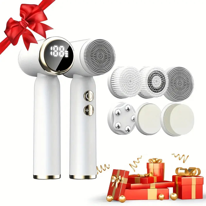 6-in-1 Face Cleanser, Facial Cleansing Brush