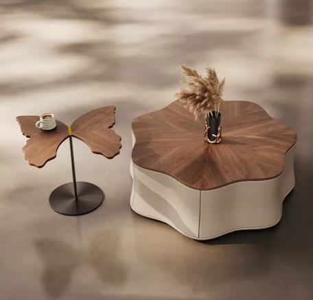 Creative Butterfly Element Center Table Modern Classic
