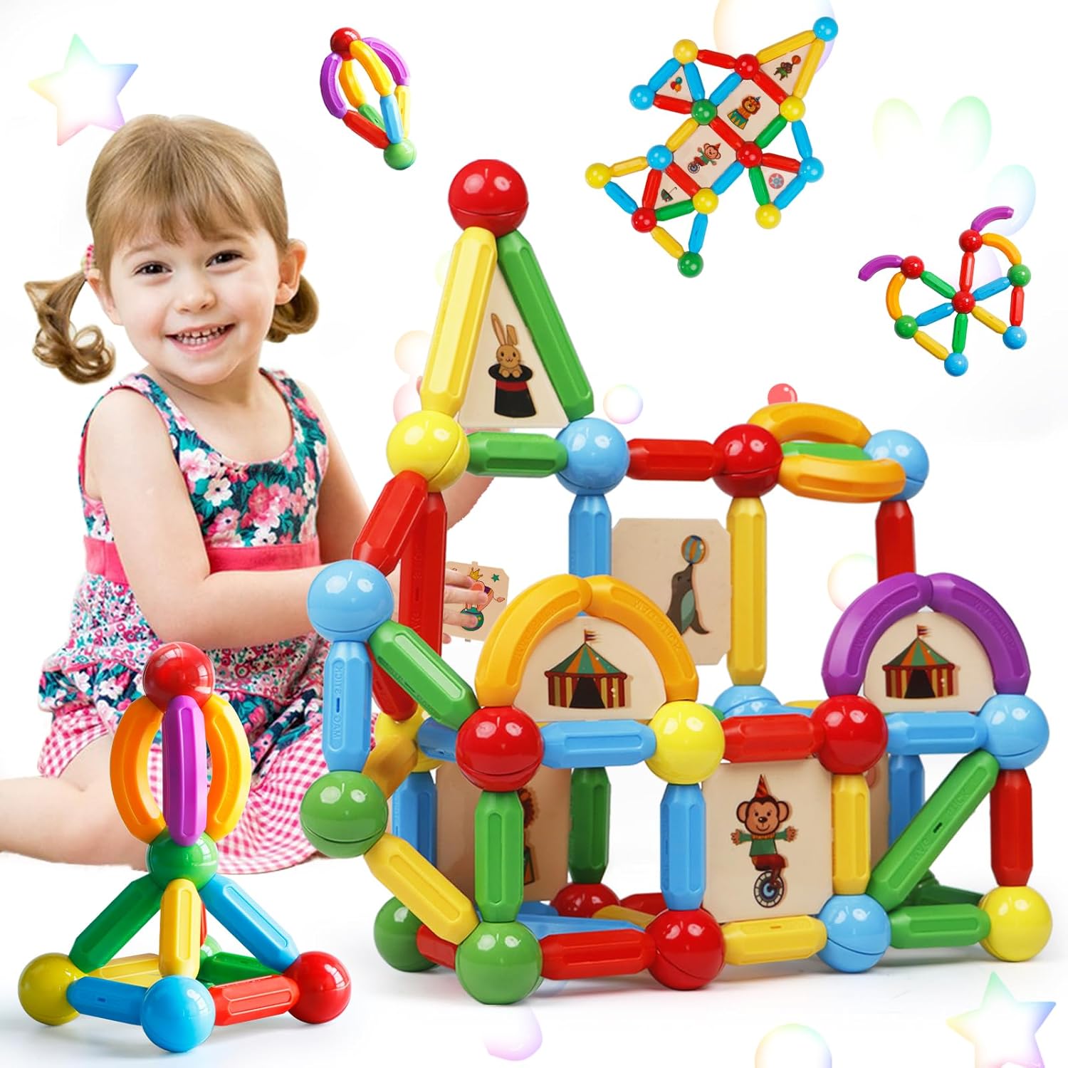 MAGBLOCK Magnetic Building Blocks Set