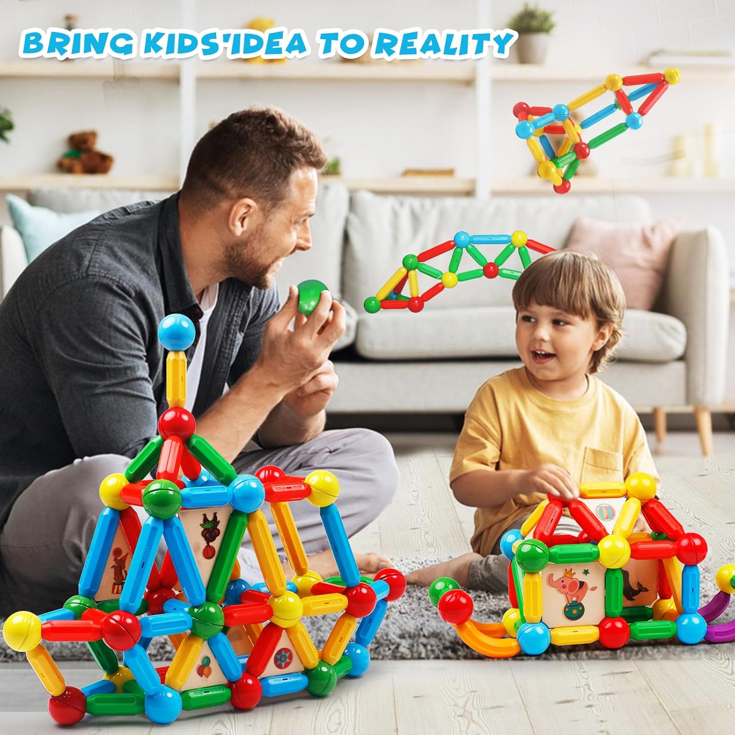 MAGBLOCK Magnetic Building Blocks Set