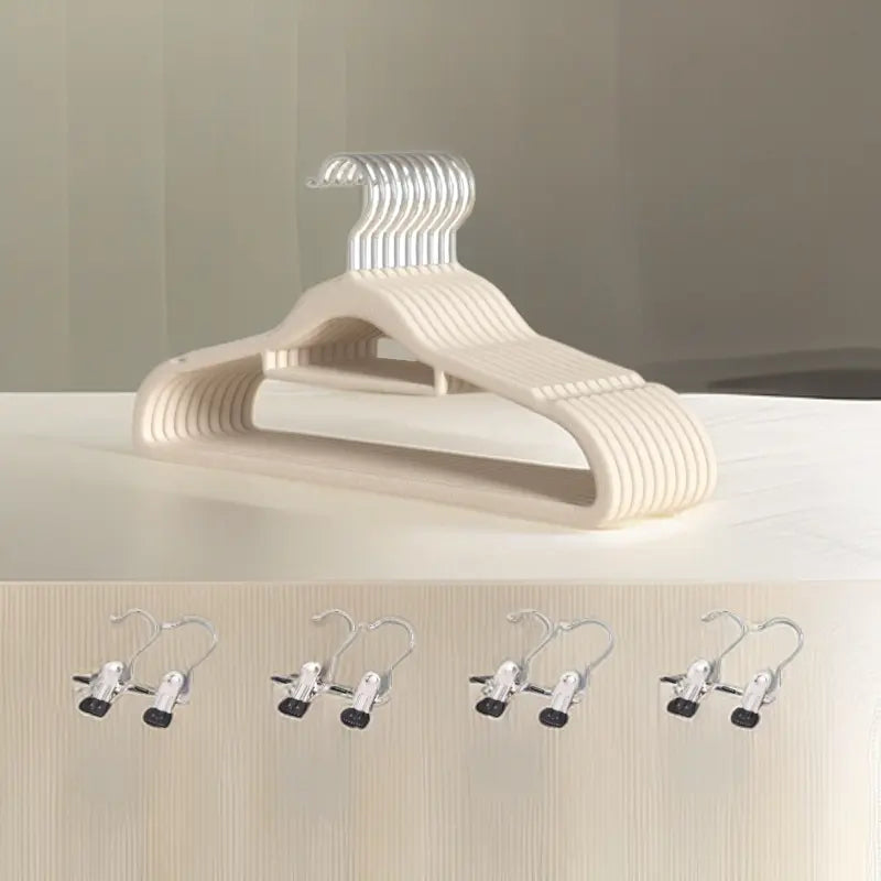60pcs Flocked Hangers