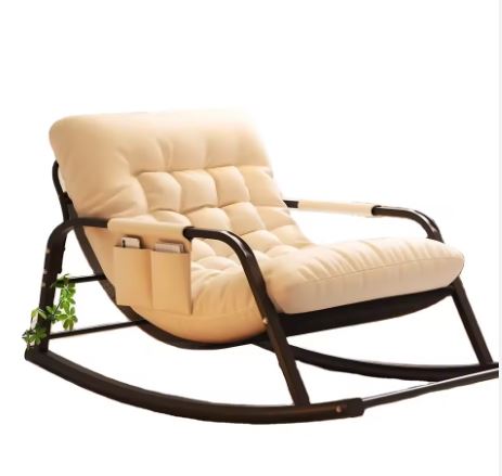 Modern Home Rocking Recliner Chair for Adults, Comfortable and Practical Double Sofa for Balcony and Living Room