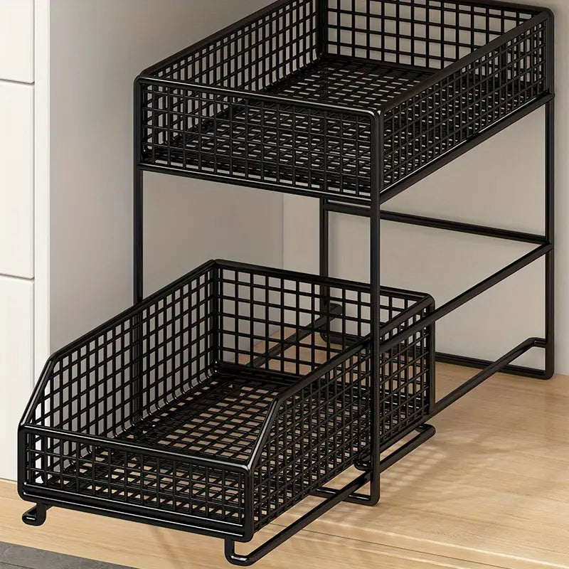Heavy-Duty No-Drill Kitchen Organizer
