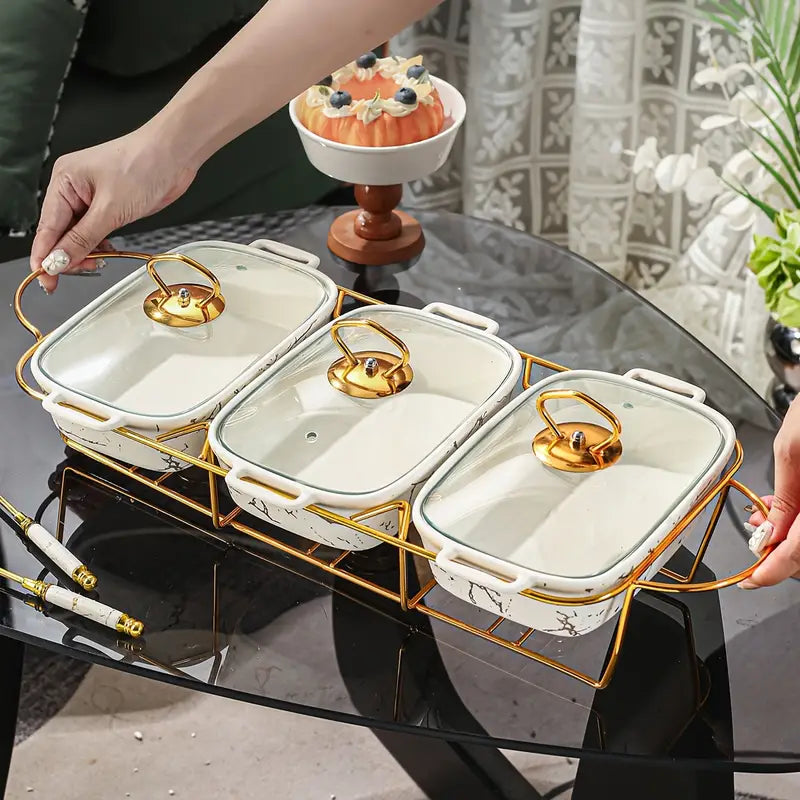 1 Set Ceramic Plate, Restaurant Home Kitchen Utensils