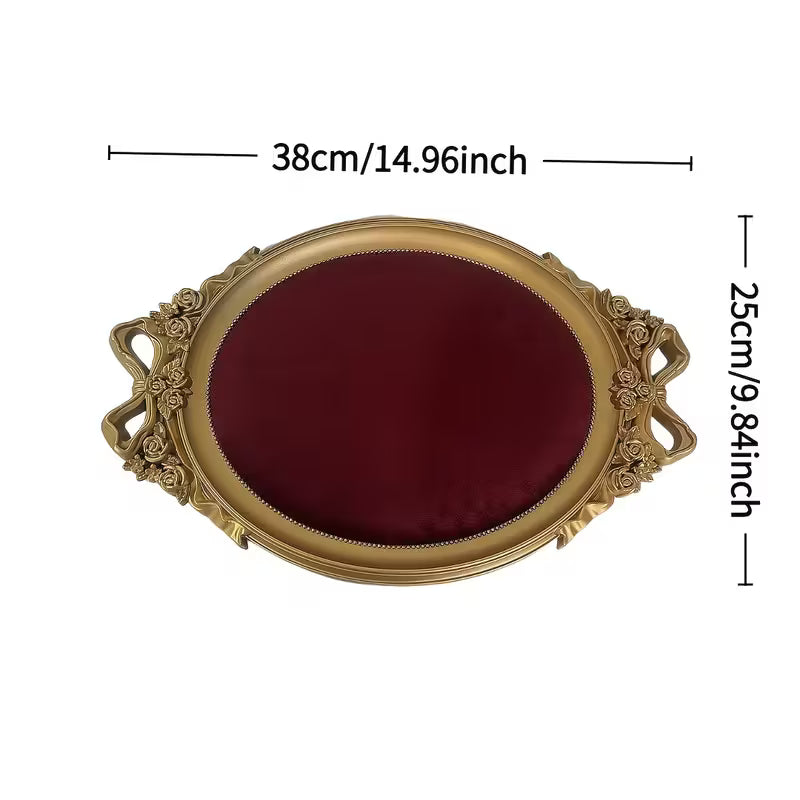 1pc Charlotte Style Jewelry Tray,