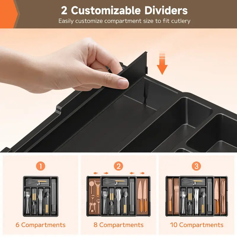 KreuRaxy Expandable Kitchen Drawer