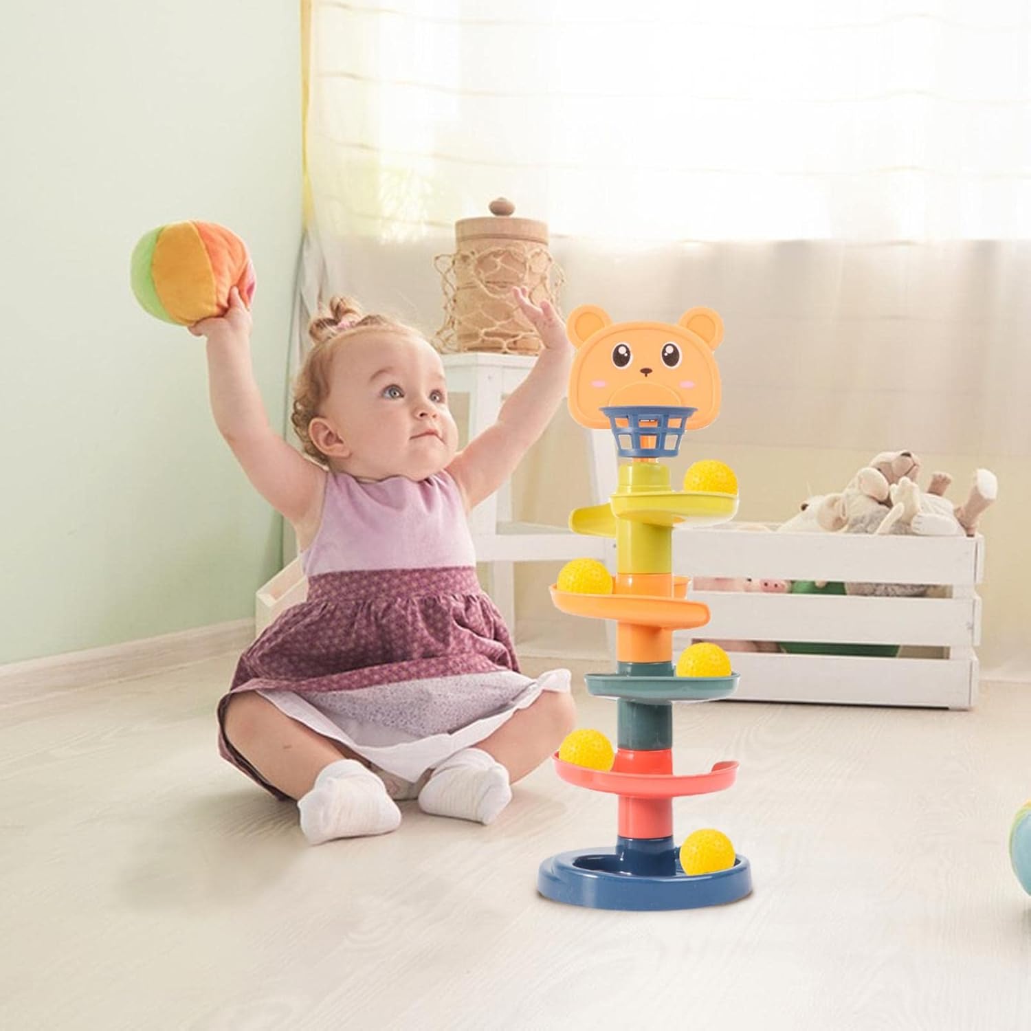 Children's ball tower