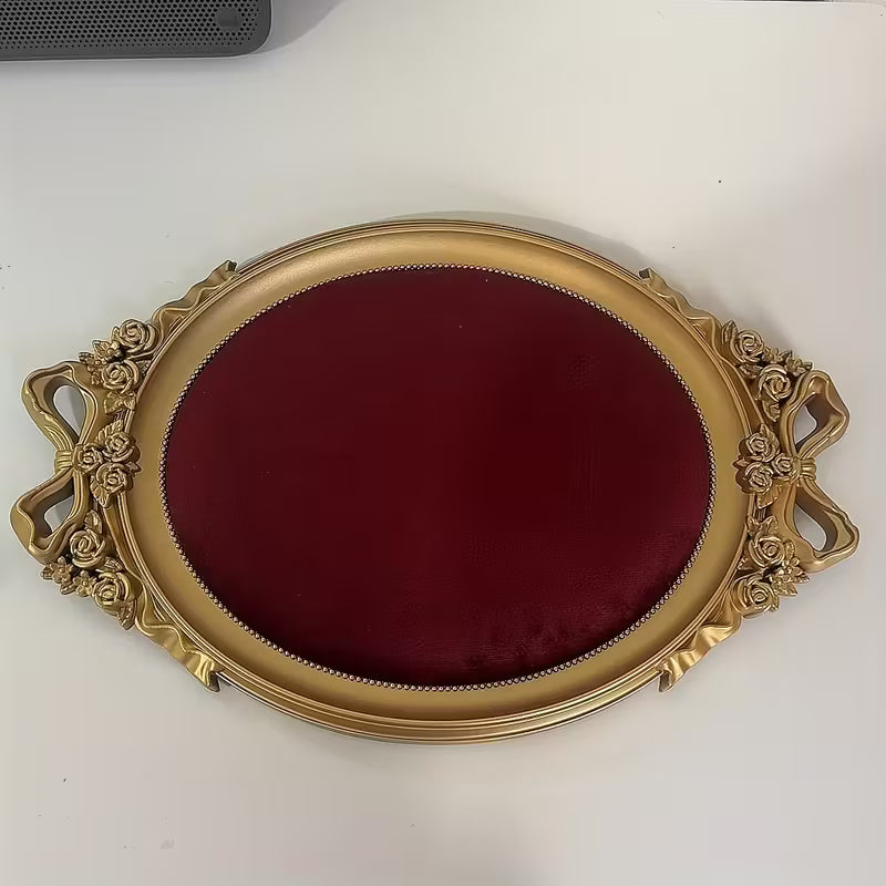 1pc Charlotte Style Jewelry Tray,