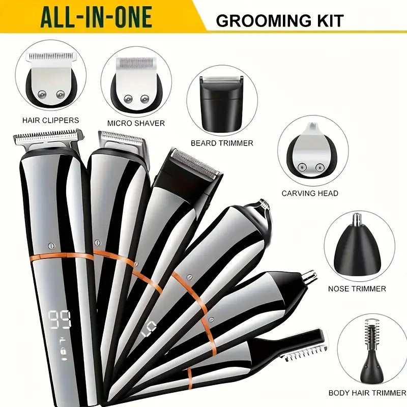 KEMEI KM-5898 11in 1 Men'S Beauty Set