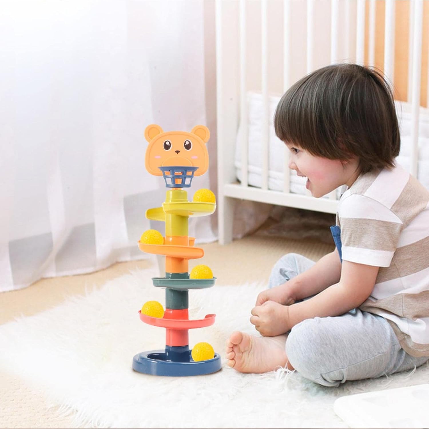 Children's ball tower
