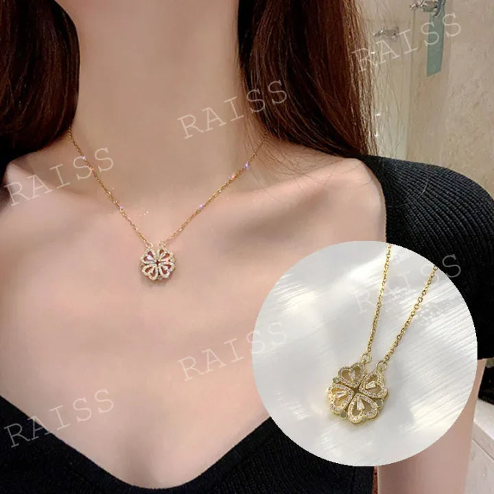 RAISS Necklace Women Stainless Steel