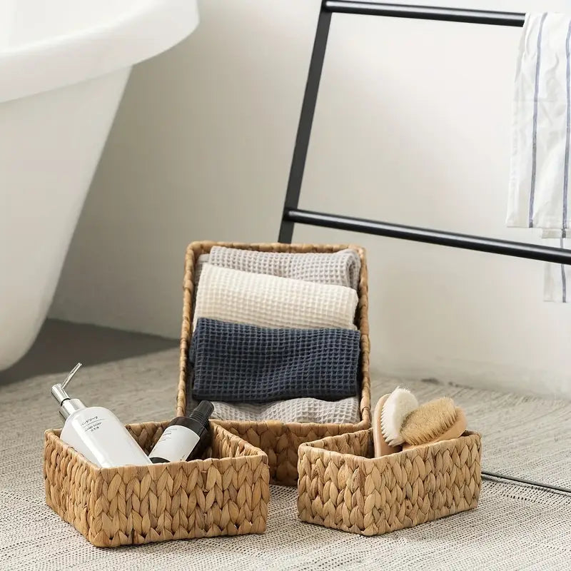 3pcs Set Handwoven Baskets - Large