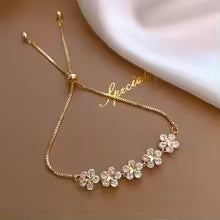 New Korea New Fashion Letter D Star Simple Vintage Pendant Bracelet Woman Stainless Steel Bracelet Original Luxury Jewelry