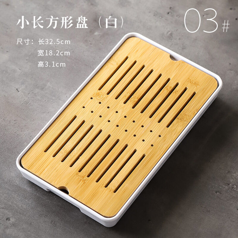 Wholesale Price Luxury Ceramic Japan Bamboo Wooden Gongfu Chinese Kungfu Tea Tray